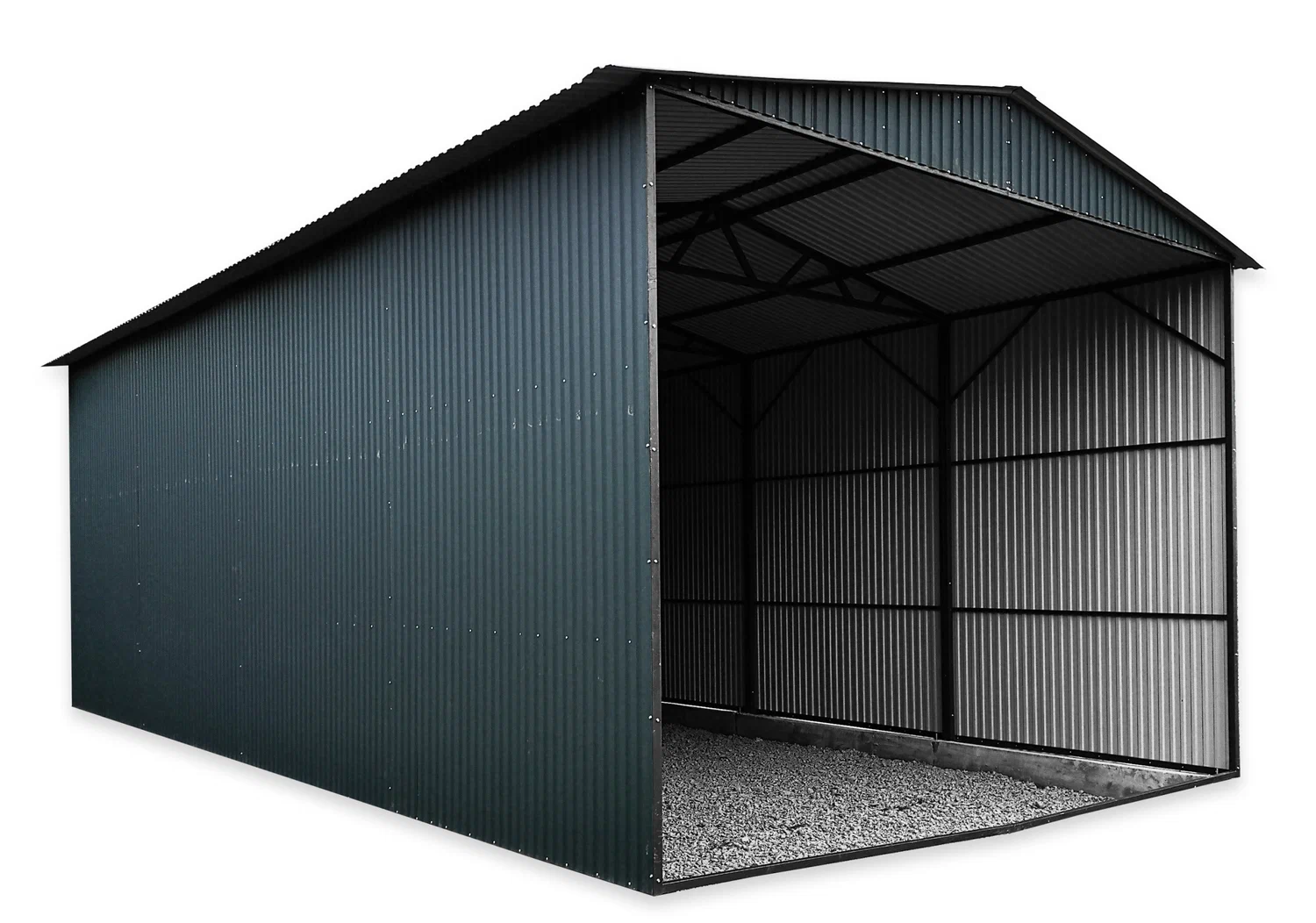 Металлический гараж